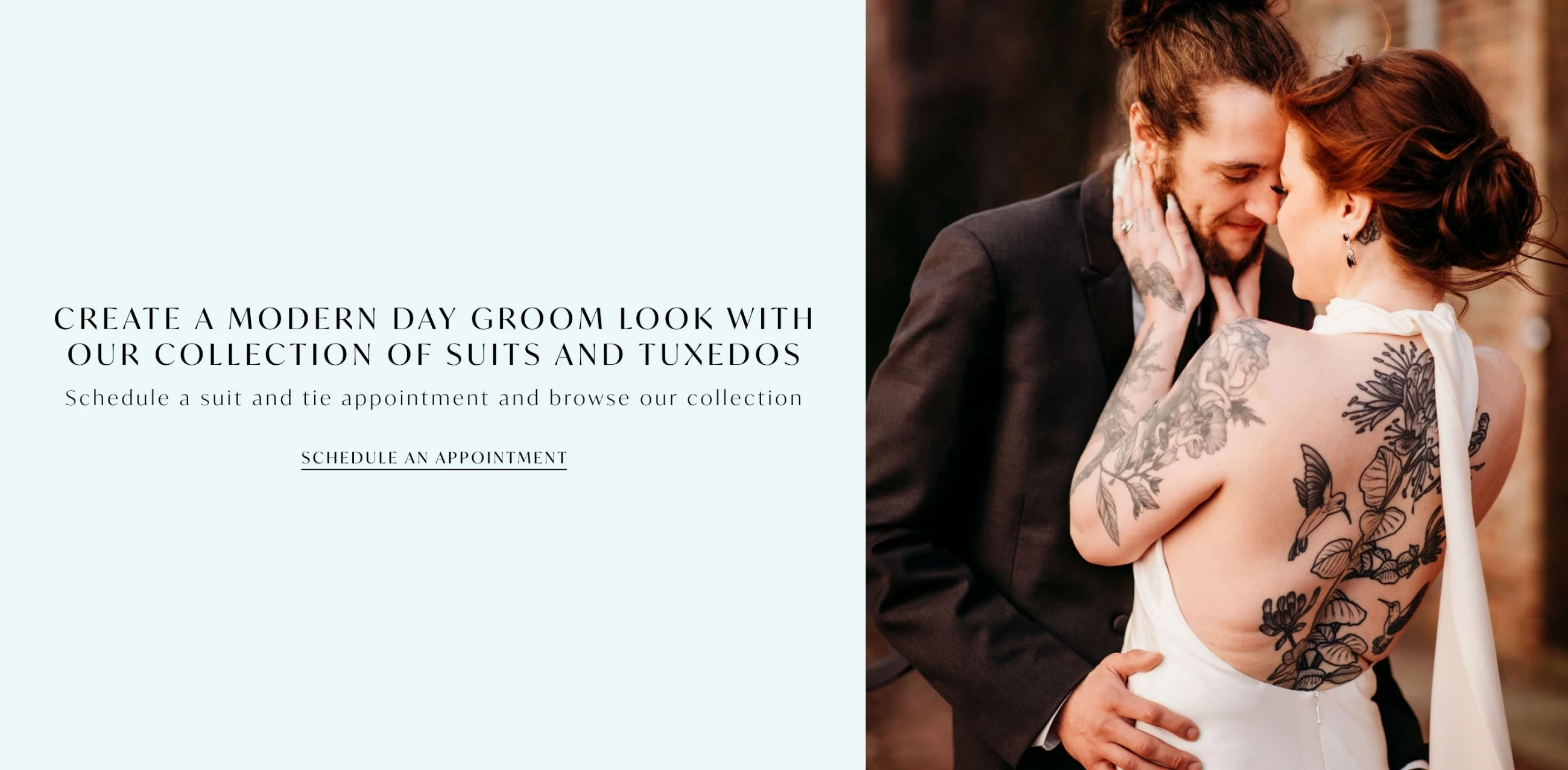 new tuxedo banner for desktop