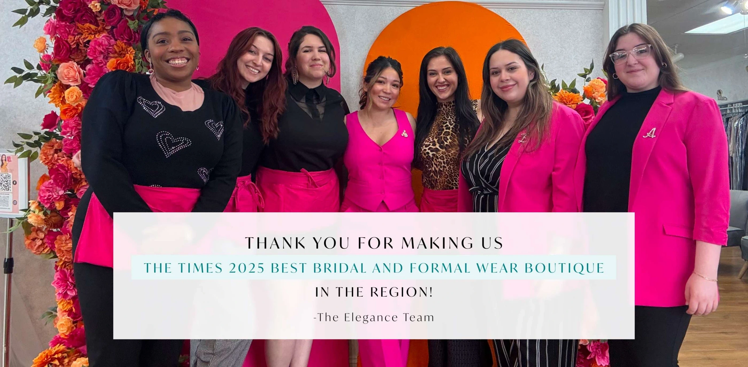 team elegance wedding photo